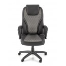 Кресло компьютерное HALMAR GANDALF черный/серый